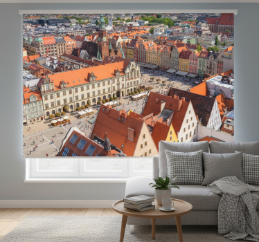 Rullgardin vardagsrum wrocław - Tenstickers