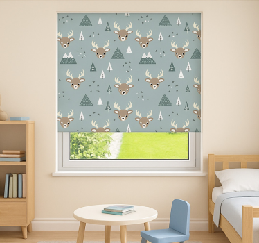 Nordisk kära design Rrullgardin barn - Tenstickers