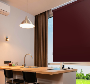 Terra di Siena Scura rullgardin - Tenstickers