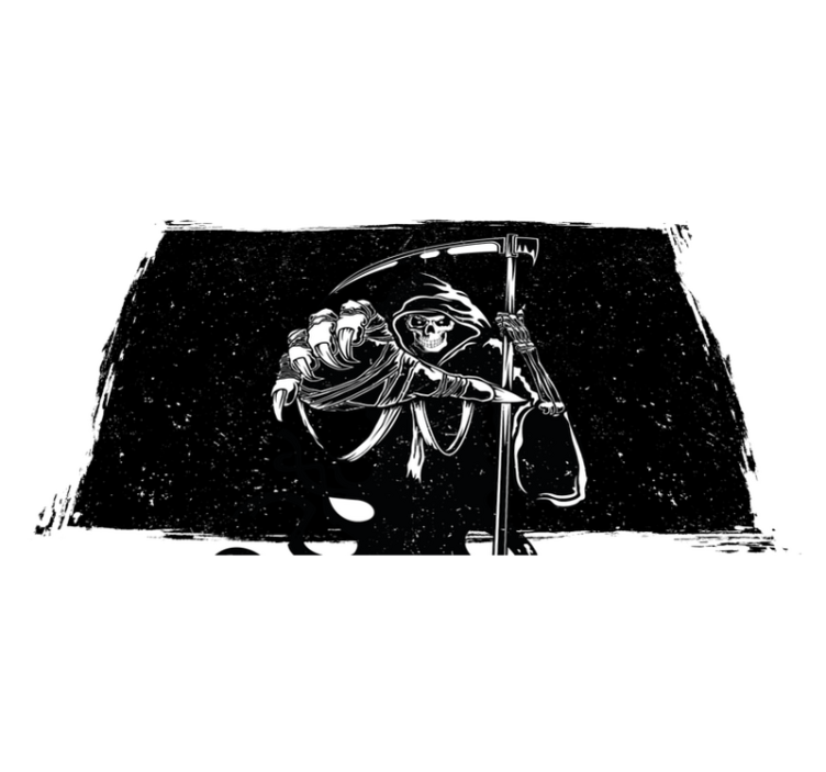 Evil silhouette original dekal bordstabletter - Tenstickers