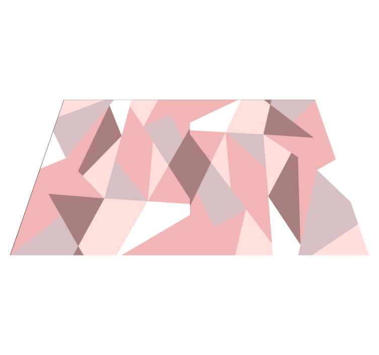 Geometriska former bakgrund bordstabletter modernt - Tenstickers