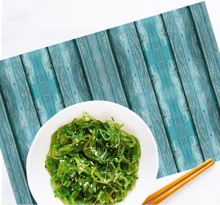 Bordstabletter i träplankebakgrund - Tenstickers