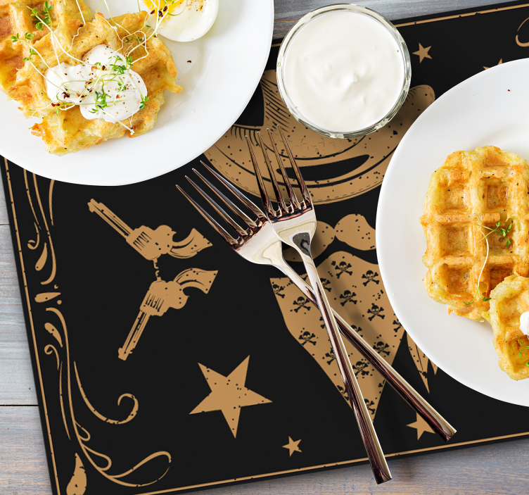 Bordstabletter original cowboyteman - Tenstickers