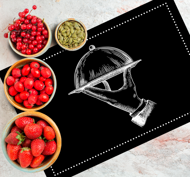 Bordstabletter original elegant serveringshand - Tenstickers