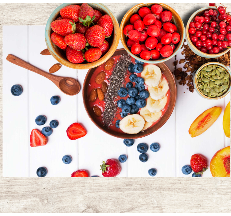 Bordstabletter original fruktskål - Tenstickers