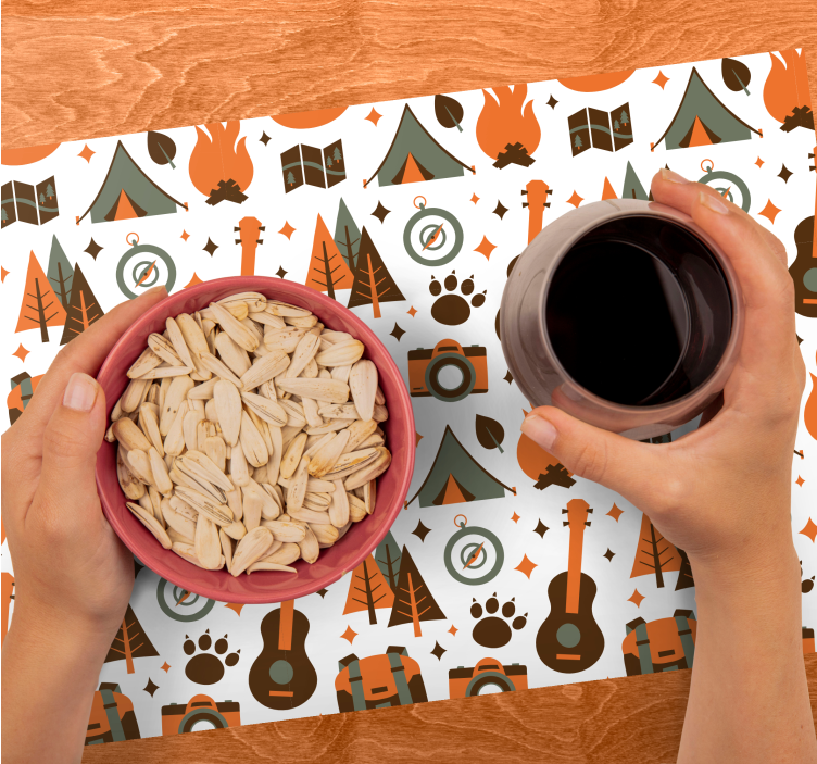 Campingäventyr bordstabletter barnen - Tenstickers