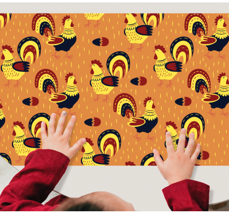 Detaljerade tuppfärg original bordstabletter - Tenstickers