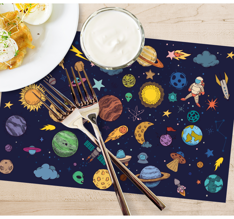 Många rymdsymboler originalplattformar - Tenstickers