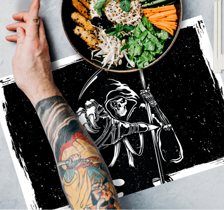 Evil silhouette original dekal bordstabletter - Tenstickers