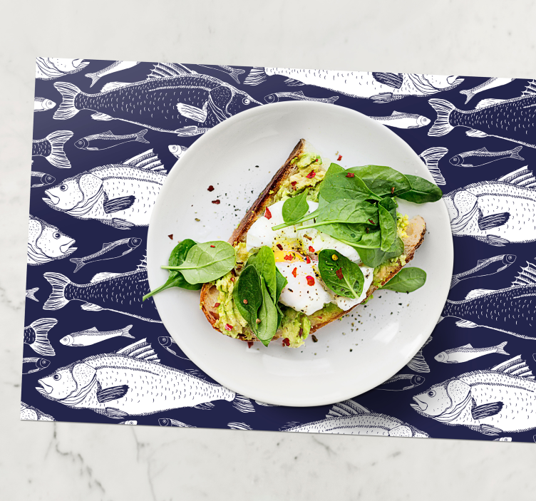 Fiskar under havet bordstabletter - Tenstickers