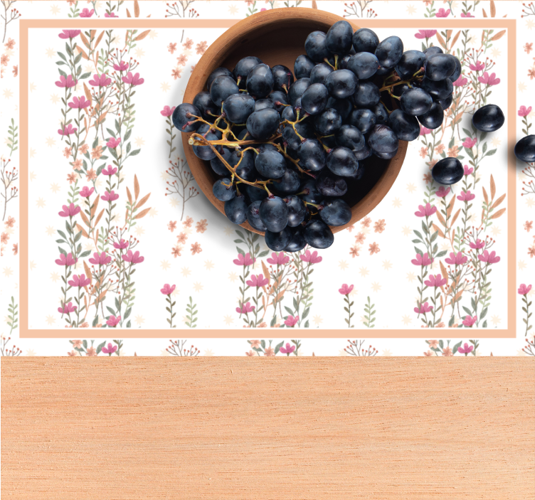 Graceful botanical composition bordstabletter original - Tenstickers