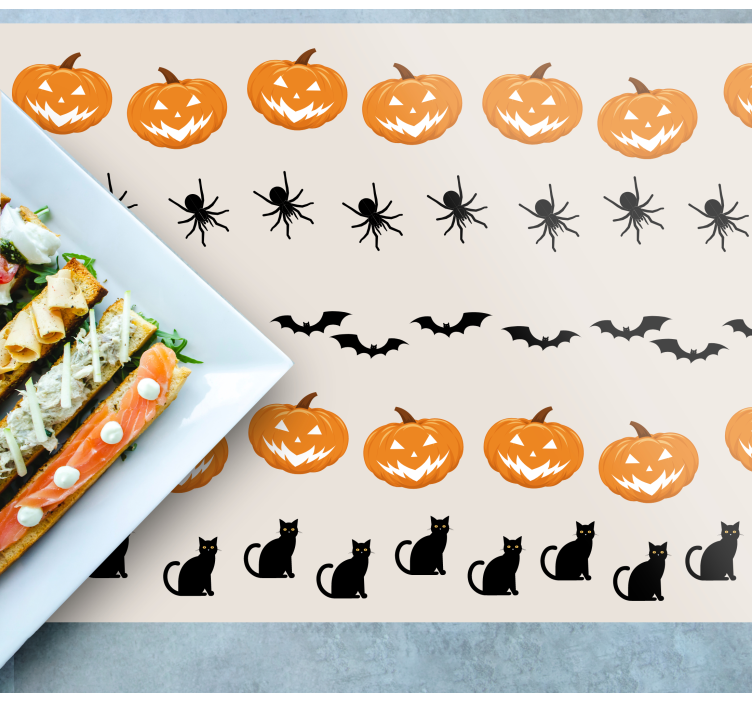 Halloween djur halloween mattor - Tenstickers