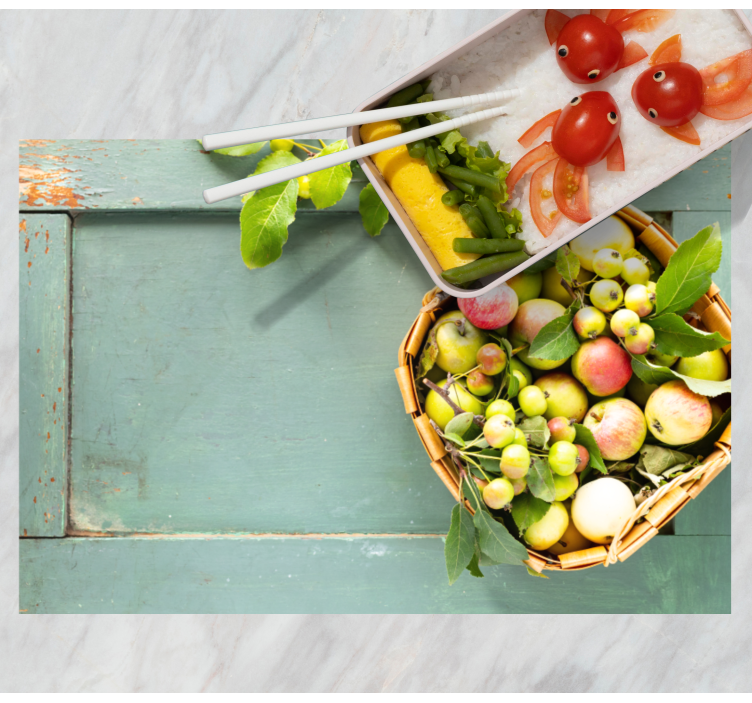 Hus bordstabletter fruktkorg arrangemang - Tenstickers