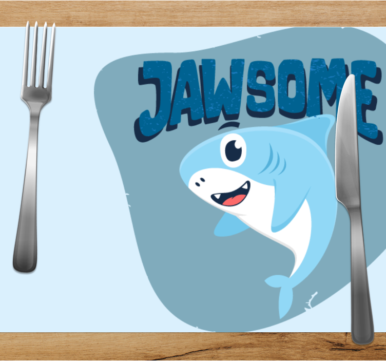 Jawsome design havsdjur bordstabletter för barn - Tenstickers