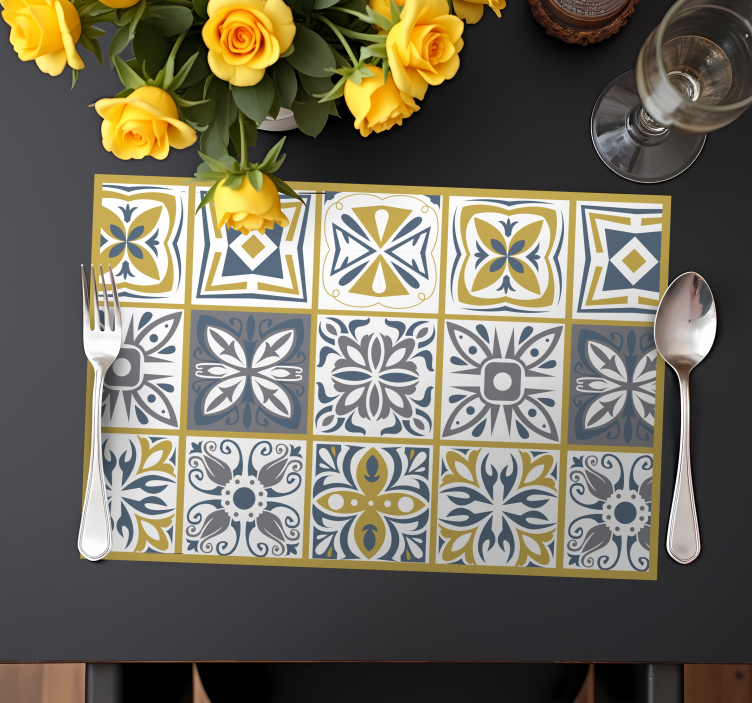 Klassisk vintage bordstabletter original - Tenstickers