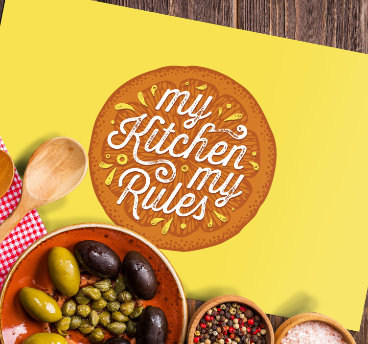 Köksregler bordstabletter texter - Tenstickers