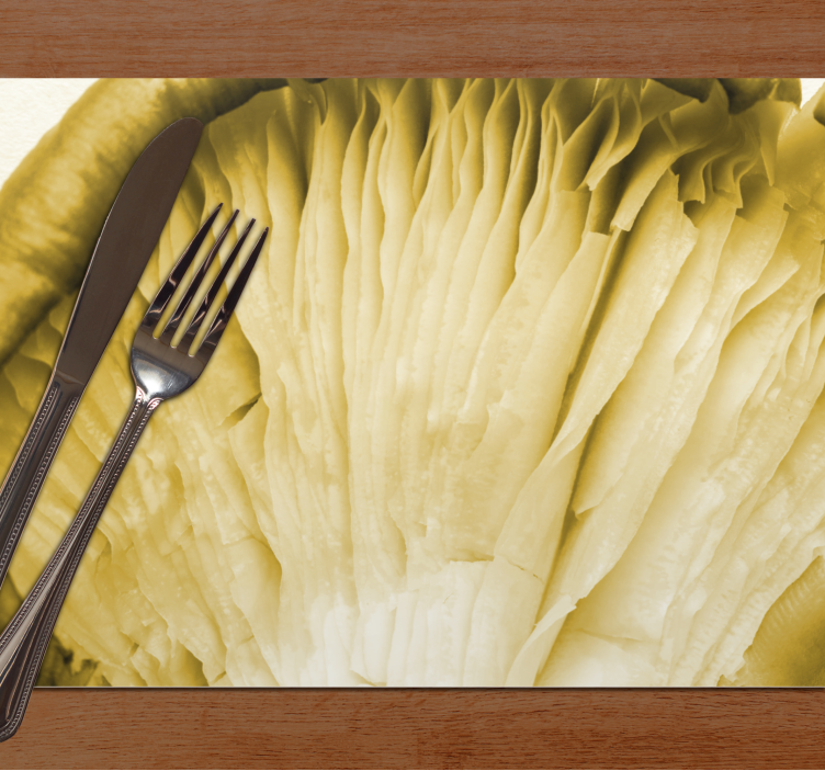 Kurvade bladskikt bordstabletter - Tenstickers