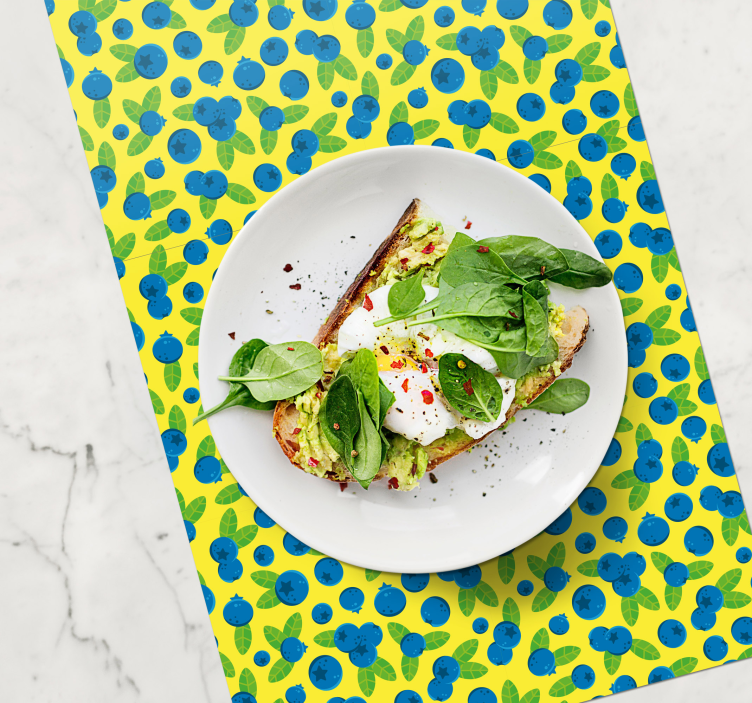 Midsommar blåbär original bordstabletter - Tenstickers