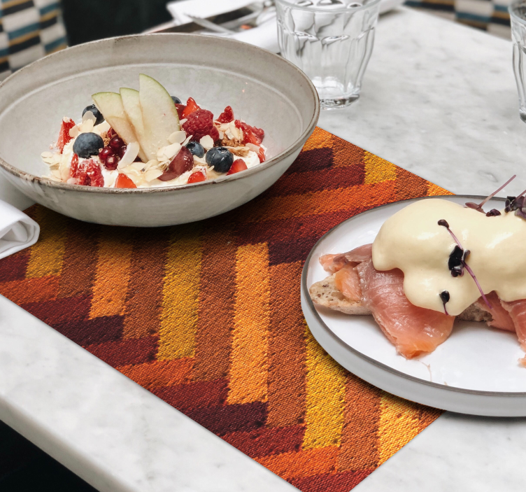 Moderna linjer eleganta bordstabletter - Tenstickers