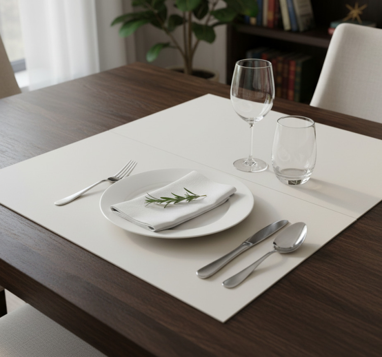 Pantonefärg bordstabletter elegant - Tenstickers