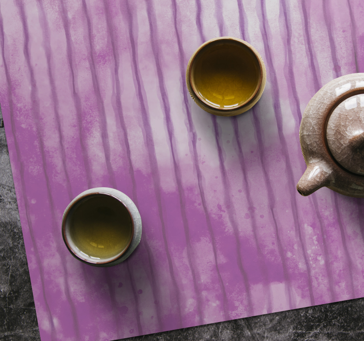 Rosa akvarellinjer original bordstabletter - Tenstickers