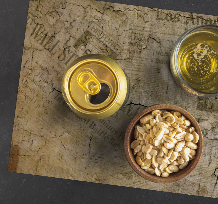 Spruckna pappersyta bordstabletter - Tenstickers