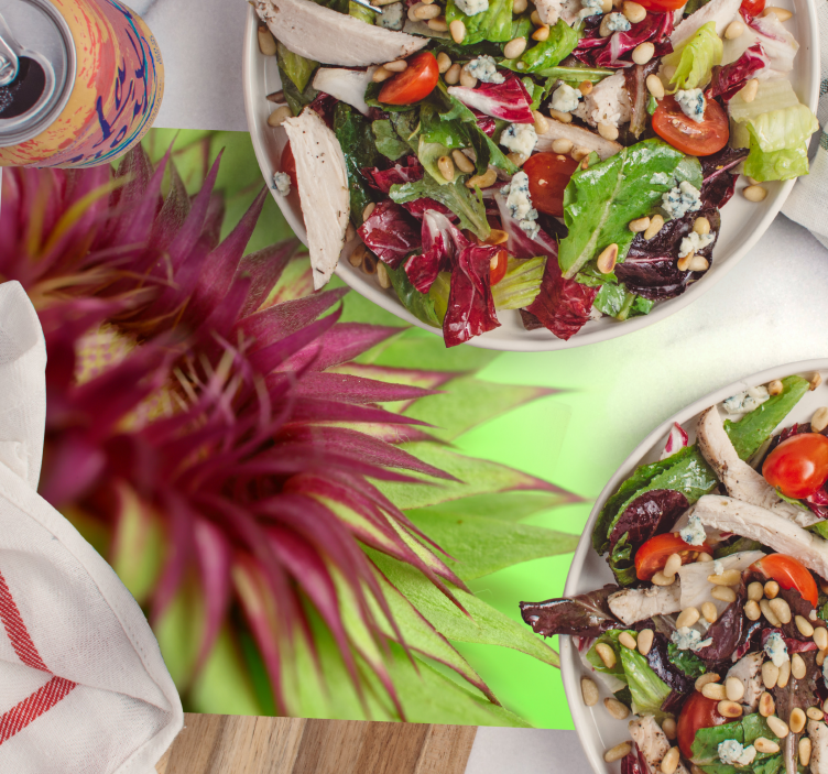 Tistel Bordstabletter elegant - Tenstickers