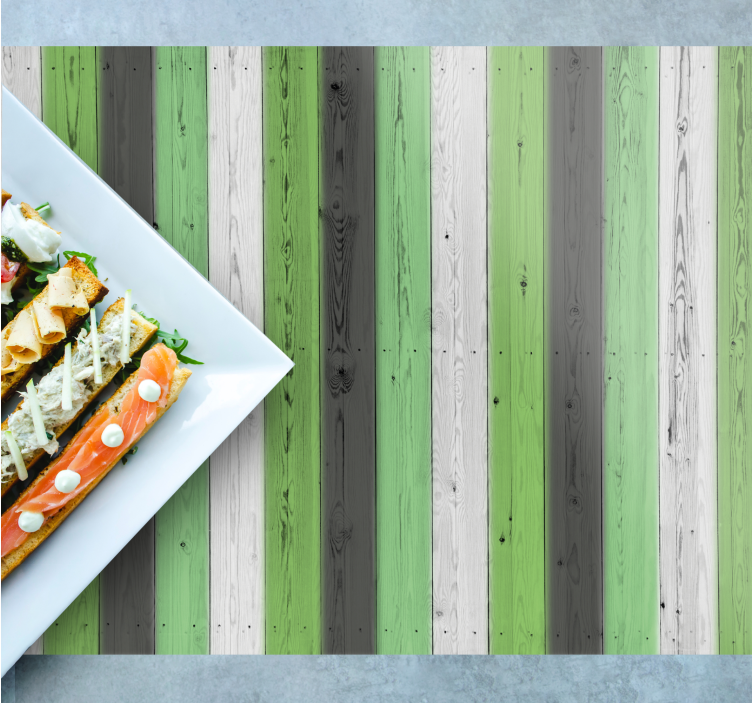 Trästruktur i olika färger bordstabletter - Tenstickers