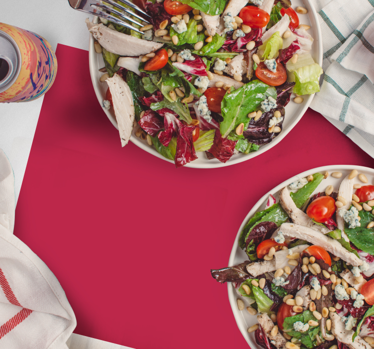 Viva magenta bordstabletter - Tenstickers