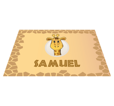 Bordstabletter barnen giraffdesign - Tenstickers