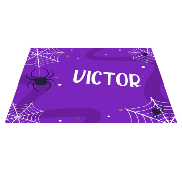 Bordstabletter halloween spöklika spindelnät - Tenstickers