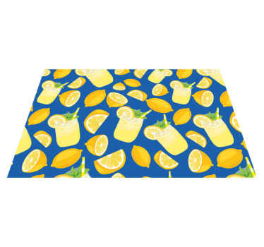 Citronad och citroner citrus bordsmatta - Tenstickers