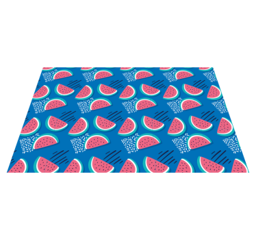 Vattenmelonmönster bordstabletter original - Tenstickers
