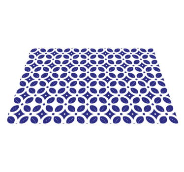 Geometriska former plattor moderna vinylplattformar - Tenstickers