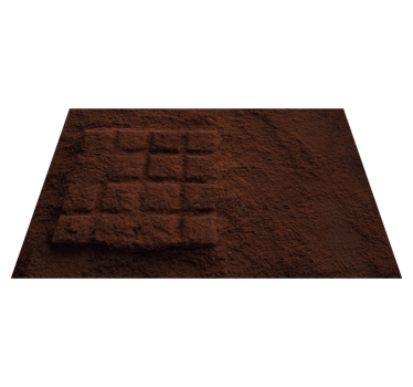Bordstabletter original chokladpulver textur - Tenstickers