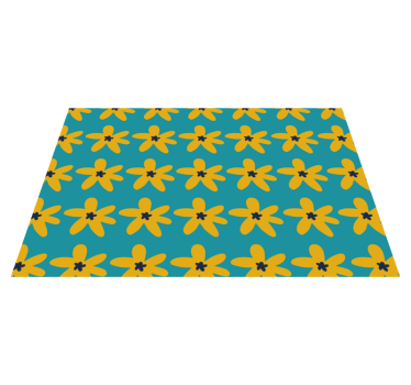 Gula blommor original vinylplattformar - Tenstickers