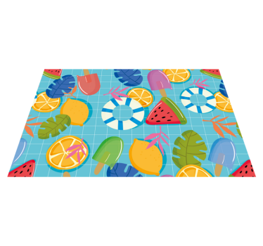 Frukt och glass bordstabletter barnen - Tenstickers
