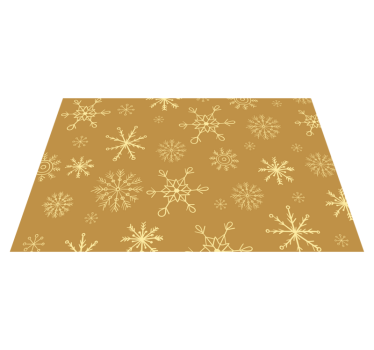Jul bordstabletter med snöflinge mönster - Tenstickers