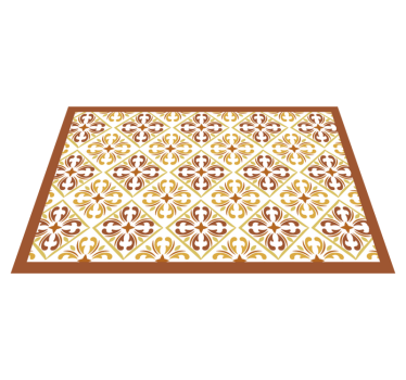 Elegant geometriskt mönster bordstabletter - Tenstickers
