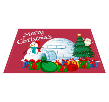 Jul bordstabletter festlig julscenari - Tenstickers