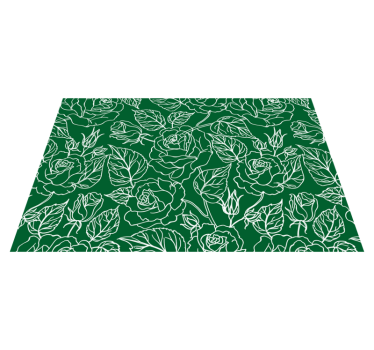 Bordstabletter graciös botanisk arrangement - Tenstickers