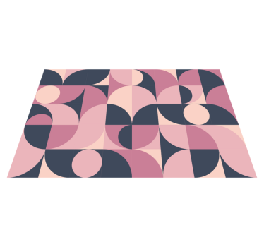 Bordstabletter modernt böljande geometriska mönster - Tenstickers