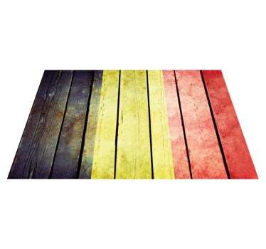 Färgglada träplankor bordstabletter - Tenstickers