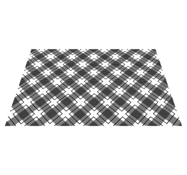 Geometrisk textur yta bordstabletter - Tenstickers