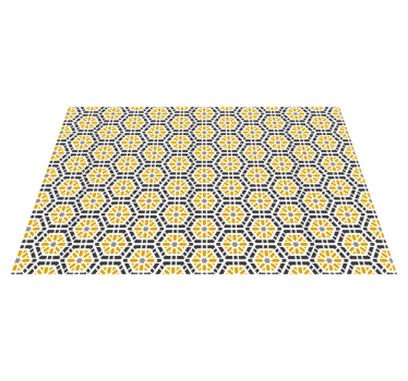 Geometriskt mönstrad design bordstabletter - Tenstickers