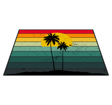 70-tals retro palm original vinylplattformar - Tenstickers