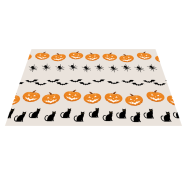Halloween djur halloween bordsmattor - Tenstickers