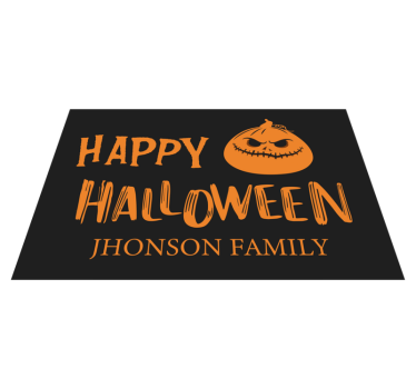 Bordstabletter halloween familjehälsning - Tenstickers