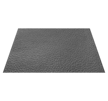 Grå lädereffekt texturerade vinylplattformar - Tenstickers