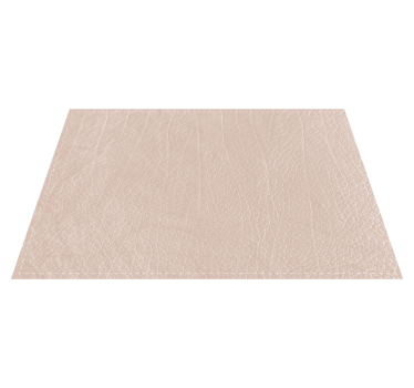 Beige lädereffekt texturerade vinylplattformar - Tenstickers